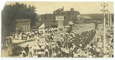 c1918 WWI soldiers downtown North Missouri Lumber Co photo - Kirksville? Macon? picture