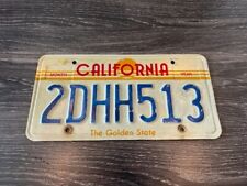California Golden State Vintage License Plate picture