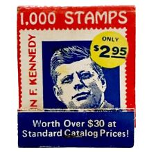 John F Kennedy Kenmore Stamp Advertisement Vintage Matchbook Full Unused E34m2 picture