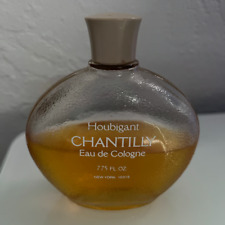 Vintage Houbigant Chantilly 7.75 Fl. Oz. Eau De Cologne Splash About 50% Full picture