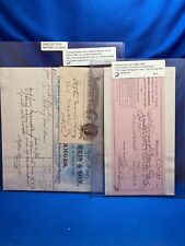 3 RECEIPTS FROM 1885/86, PHILADELPHIA, COLORED LETTERHEAD picture