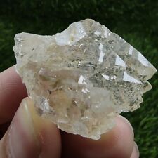 Rare Close Gwindel Quartz Crystal With Step And Etched Formation Structure, 18g picture