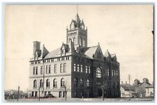 1917 Court House Exterior View Building Ada Minnesota Vintage Antique Postcard picture