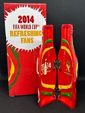 Coca-Cola Hinged Hand Painted Collectible Bottle 2014 FIFA World Cup Brazil picture