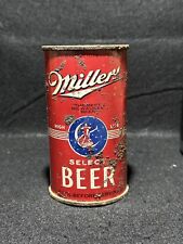 Vintage Rare Miller Select High Life Flat Top 12 OZ Opened Beer Can picture