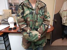M-65 Field Jacket Small Regular Woodland Camo BDU Cold Weather Army Coat picture