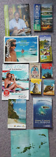 12 travel magazines and maps from the Carribean Islands Jamaica, St Lucia....... picture