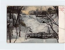 Postcard Minnehaha Falls in Winter Minnesota USA picture