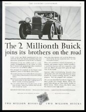 1928 Buick coupe car vintage print ad picture