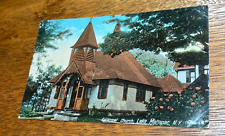Antique Postcard Episcopal Church Lake Mahopac New York RARE 1909 Rare picture