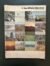 Rand McNally Road Atlas 1967 (US/Canada/Mexico) - Large Size 15”x11” picture