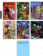 SCOOBY DOO   CUSTOM TRADING CARD 6 CARDS   SET picture