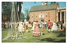 Delaware Old State House, Dover c1950's Dancing celebrating Dover Days picture