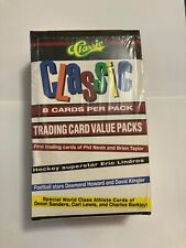 Classic 1993 Trading Card Value Packs Sealed Box Eric Lindros Deion Sanders picture