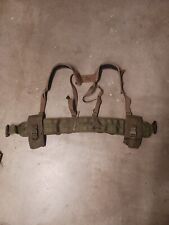 Russo Ukrainian War Bring Back Belt Tactical MOLLE Gear OD Green And Tan Harness picture
