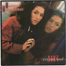 Melissa Manchester Autographed Don't Cry Out Loud Album Cover PSA picture