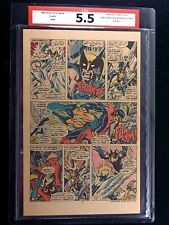 X-Men #100 CPA 5.5 Single page #7 Early Wolverine app. picture