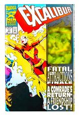 Excalibur #71 (1993) Fatal Attractions Hologram Madureira Cover Newsstand NM- picture