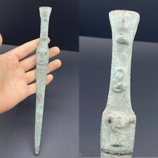 Beautiful Ancient Old Roman Bronze Legionary Dagger Short Sword picture