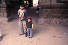 #WE5- Vintage 35mm Slide Photo- Boy- Girl- Orient-  1971 picture