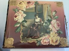 Stunning 1890’s Antique Victorian Celluloid Photo Album Old Family Photographs picture