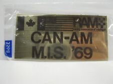 1969 CAN-AM RAM Racing Association of Michigan  Emblem Dash Plaque NOS picture