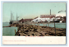 c1910 Water Front, Eureka California CA Edward Mitchell Unposted Postcard picture