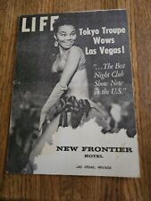 Vintage New Frontier Hotel LV,NV. Show  Program 