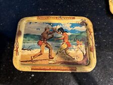 Vintage Davy Crockett Metal Serving Tray picture