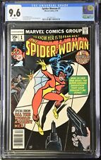 SPIDER-WOMAN #1 CGC 9.6 New Origin Jessica Drew Marvel 1978 White Pages picture