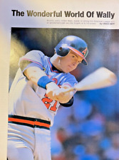 1986 Wally Joyner California Angels illustrated picture