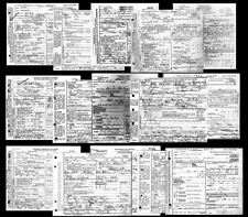 RARE Hatfield-McCoy Feud DEATH CERTIFICATES 15 Documents, KENTUCKY,West Virginia picture