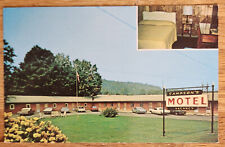 Sampsons Motel Mansfield Pennsylvania PA Postcard 1960s Ad Art Photo Service picture