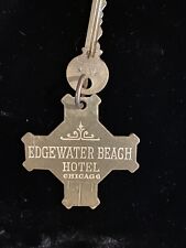 Rare Vintage EDGEWATER BEACH HOTEL KEY FOB ROOM KEY - Chicago, Illinois picture