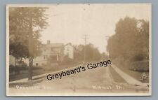 RPPC Prospect Avenue Street View MIDWAY PA Washington County Real Photo Postcard picture