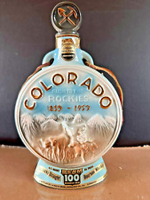 Vintage Jim Beam 1959 Kentucky Straight Rush to the Rockies Colorado Decanter picture