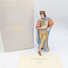 Lenox 1990 Romeo Fine Porcelain Figurine + Original Box COA 8 1/2