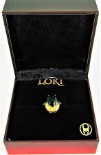 Rock Love Marvel Loki Ring Limited Edition Size 8 Gold Plated Silver With Box FS picture
