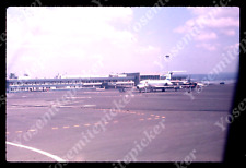 sl80  Original slide  1960's ? airport tarmac airplane 875a picture