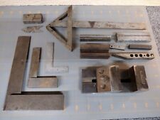 Lot of Machinist Tools Squares Holliday Corner Square Vise NZ picture