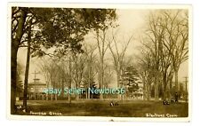 Stratford Conn CT - HOUSES FROM PARADISE GREEN - RPPC Postcard picture
