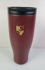 GENUINE Porsche Thermo Mug XL Cherry Red 900ml Model 1706 RARE LOOK  picture