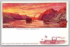 eStampsNet - Germany Postcard Dusseldorfer Rhein Dampfschiffahrt Steamship  picture