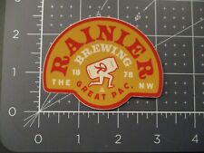 RAINIER Washington dc running can logo STICKER decal craft beer brewery brewing picture