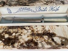 VINTAGE KIRKS BRIDE'S KNIFE SHEFFIELD ENGLAND  STAINLESS IN ORIGINAL BOX picture