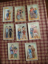 Fall River MA. Trade Cards-Oscar J. Cone & Co.-Clothing Hats-ORIGINAL-1880 picture