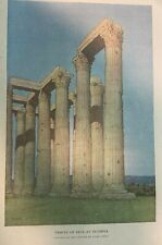 1913 Balkan Peninsula Delphi Olympia Temple of Zeus at Olympia picture
