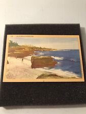 Vintage California Coastline Post Card 149 By Kodachrome Longshaw Card Co. picture