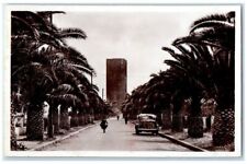 c1940's Rabat Hassan Tower View Casablanca Morocco RPPC Photo Unposted Postcard picture