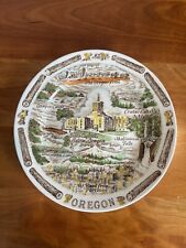 Vintage Mint Oregon decorative plate 